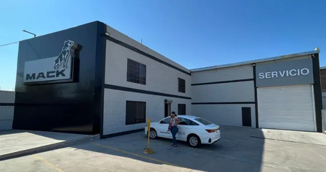 Fachada Sucursal Mack Trucks Hermosillo