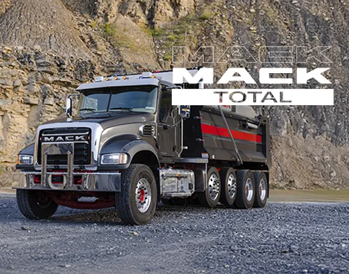 Camión Mack Total de carga pesada en carretera de cantera